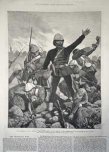 Boer War asir G. Colley last stand